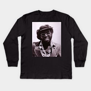 Retro Curtis Kids Long Sleeve T-Shirt